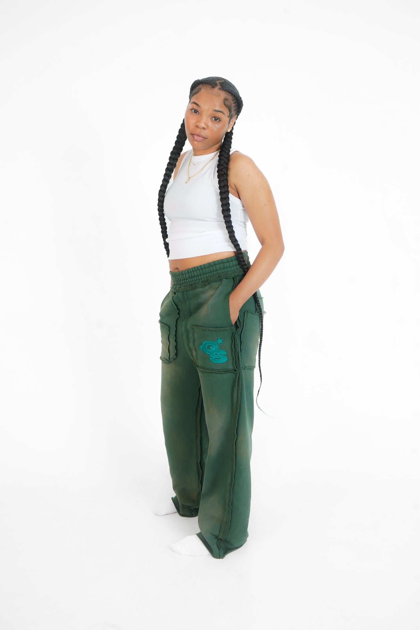 Forest Green Pants